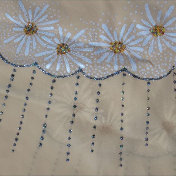 NHA MAY TOAN MY Vietnam Dressmaker Attire Handpainted Handmade Pant Set - Picture 9 of 13